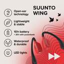 AURICULARES SUUNTO WING RED