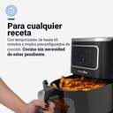 FREIDORA AIRE U.BLUE 6005 NEGRA DIGITAL 5L