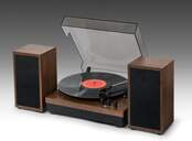 GIRADISCOS ESTEREO MUSE MT-108BT MADERA/NEGRO