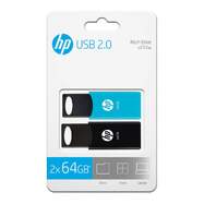 Pack 2 Memorias USB HP V212W 64GB