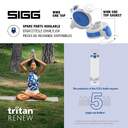 BOTELLA SIGG TOTAL CLEAR ONE BLUE MYPLANET 0.75 L