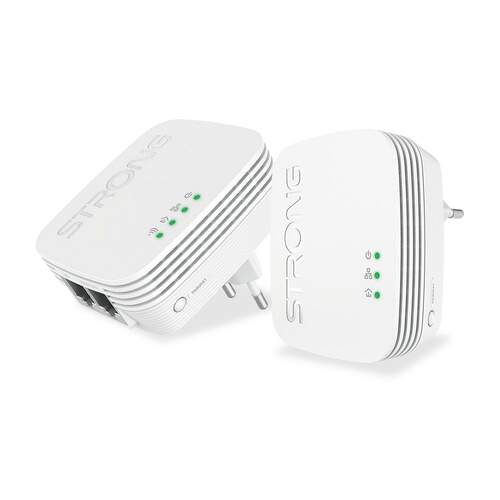 Adaptador PLC Strong Powerline WiFi 600 Duo Mini