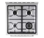 COCI. VITROKITCHEN ST6060IN 4F 60x60 INOX NAT