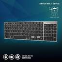 TECLADO NGS FORTUNE-BT MULTIDISPOSITIVO ALUMINO