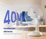 VENTILADOR SOBREMESA ARTICA AVS40W12B 40W 30CM BCO