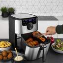 FREIDORA AIRE PRINCESS 182033 4,5L 1500W PLATA