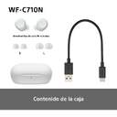 AURICULARES SONY WFC710NW TW NOISE CANCELLING BLAN