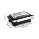 GRILL TEFAL GC270D10 INOX 1000W