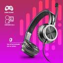 AURICULARES NGS MSX11PRO PC 3.5MM DOBLE JACK NEGRO