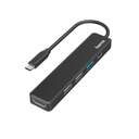 HUB HAMA 00200117 MULTIPUERTO USB C (5 PUERTOS)