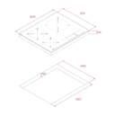 ENCIM. TEKA TBC63632TTCBK 3F VIT 32CM 112530007