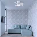 VENTILADOR TECHO CRISTAL MOLL RETRAC 20W MD