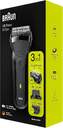 AFEITA. BRAUN 300BT SERIE3 30MIN CAB.LAVABLE