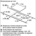 ENCIM. BOSCH PKD731FP8E 3F 70CM