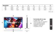 TV PHILIPS 75%%%quot; 75MLED920 UHD MINILED STV AMBI 120H