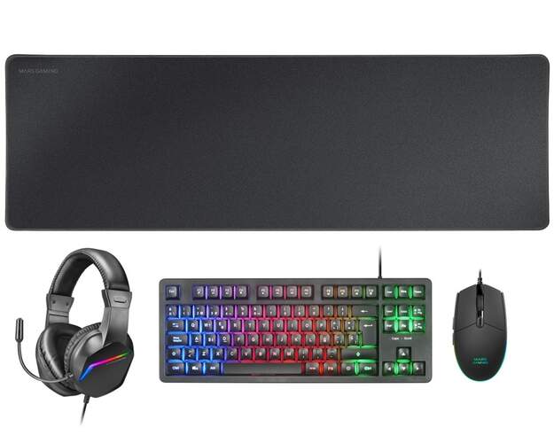 Pack Gaming 4 en 1 Mars Gaming