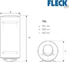 TERMO FLECK BON 2.0 75 L