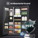 FRI. HISENSE RS9P628GPFE 180x91 614L DSP NEGRO