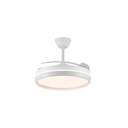 VENTILADOR TECHO CRISTAL CHARLY EVO RETRAC 72W MD