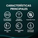 Frigorífico Combi Integrable Hisense RB3B370SAWD1 FRICOM. HISENSE RB3B370SAWD1 194x69 NF INT