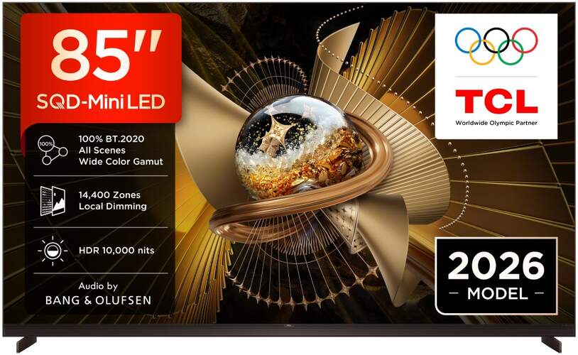 TV TCL 85" SQD MiniLED 85X11L