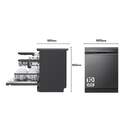 LVJ. LG DF365FMS BLACK INV. 3%%%#170;BAND QUADW DSP