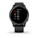 SMARTWATCH GARMIN VENU BLACK/SLATE 010-02173-12