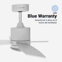 VENTILADOR TECHO U.BLUE MIDI 4048W 122 DC