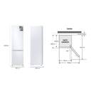 FRICOM. SAMSUNG RB38T605DWW 203x60 NF BCO