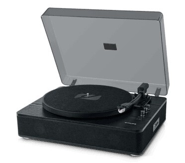 Giradiscos estéreo Muse MT-106WB Negro