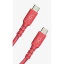 CABLE DCU USB C a USB C 1M ROJO