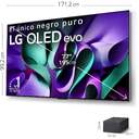 TV LG 77%%%quot; 77M49LA UHD OLED EVO  ALFA11 ZERO CONNEC