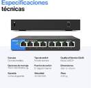 SWITCH LINKSYS LGS108 8 PUERTOS GIGABIT