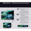 TV SONY 55%%%quot; K55XR8A UHD OLED HDR XR GOOGLETV