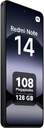 SMARTPHONE REDMI NOTE 14 8/256 6,7%%%quot; MIDNIGHT BLACK