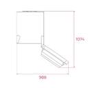 FRICOM. TEKA NFL342CWH 188x60 NF BCO 113420001