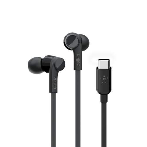 Auriculares Belkin Soundform USB-C Negro
