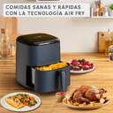 FREIDORA AIRE MOULINEX EZ245B 5L 1500W LCD