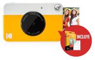 CAMARA KODAK PRINTOMATIC YELLOW INSTANTANEA PAPEL