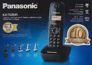 TELEFONO DECT PANASONIC KX-TG1611SPH NEGRO