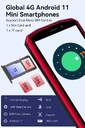 SMARTPHONE CUBOT POCKET 4/64 4%%%quot; ROJO/NEGRO