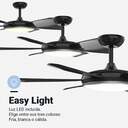 VENTILADOR TECHO U.BLUE IBE 106C DC LED SILENCIOSO