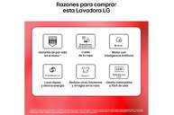 Lavadora LG F4X7009TBB LVD. LG F4X7009TBB 9K 1400R NEGRO