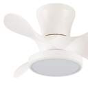 VENTILADOR TECHO CRISTAL MOLL RETRAC 20W MD