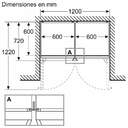 FRICOM. SIEMENS KG39N7ICT 203x60x66 NF INOX
