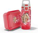 BOTELLA SIGG VIVA SCHOOL SET FIAMBRERA HORSES
