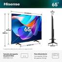 TV HISENSE 65%%%quot; 65A6S UHD SMART TV DOLBYVISION DTSX