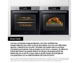 HORNO SAMSUNG NV7B4430ZASU1 76L PIRO INOX DUALCOOK