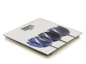 BASCULA LAICA PS1075W ELECTRONICA BLANCA FLOR AZUL