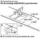 ENCIM. BALAY 3ETG631HB 1F 30CM BISELADA